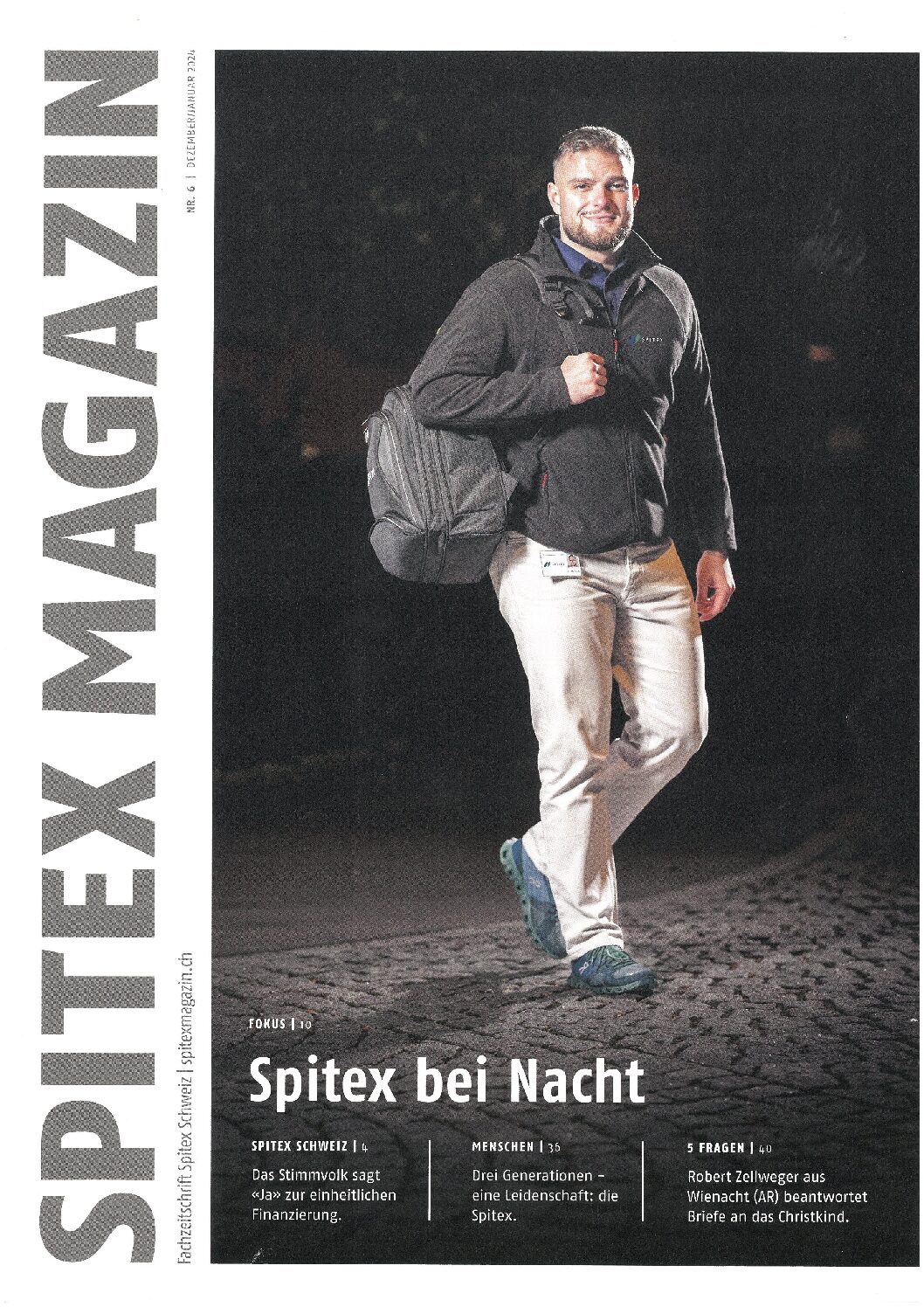 SPITEX Magazin Nr. 6 / SPITEX bei Nacht